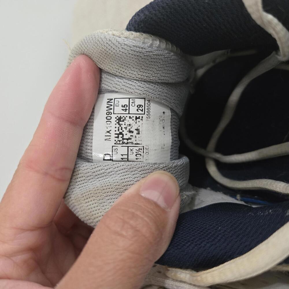 New Balance Shoes Men's US 11 1009 White Navy Runners Sneakers - Picture 7 of 9
